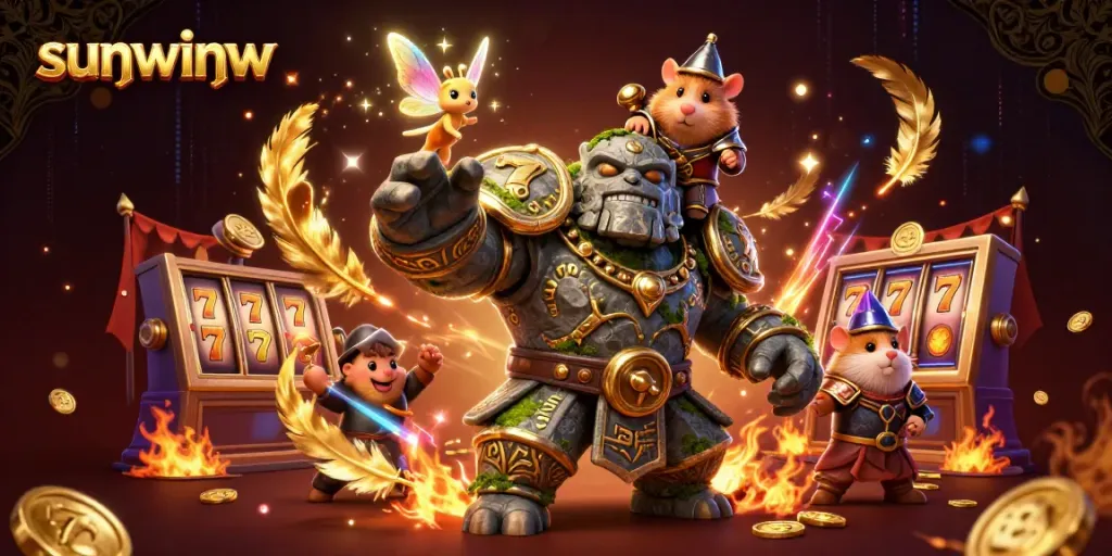 Experience exciting gameplay at sunwinw with exhilarating 3D casino adventures filled with magic.
