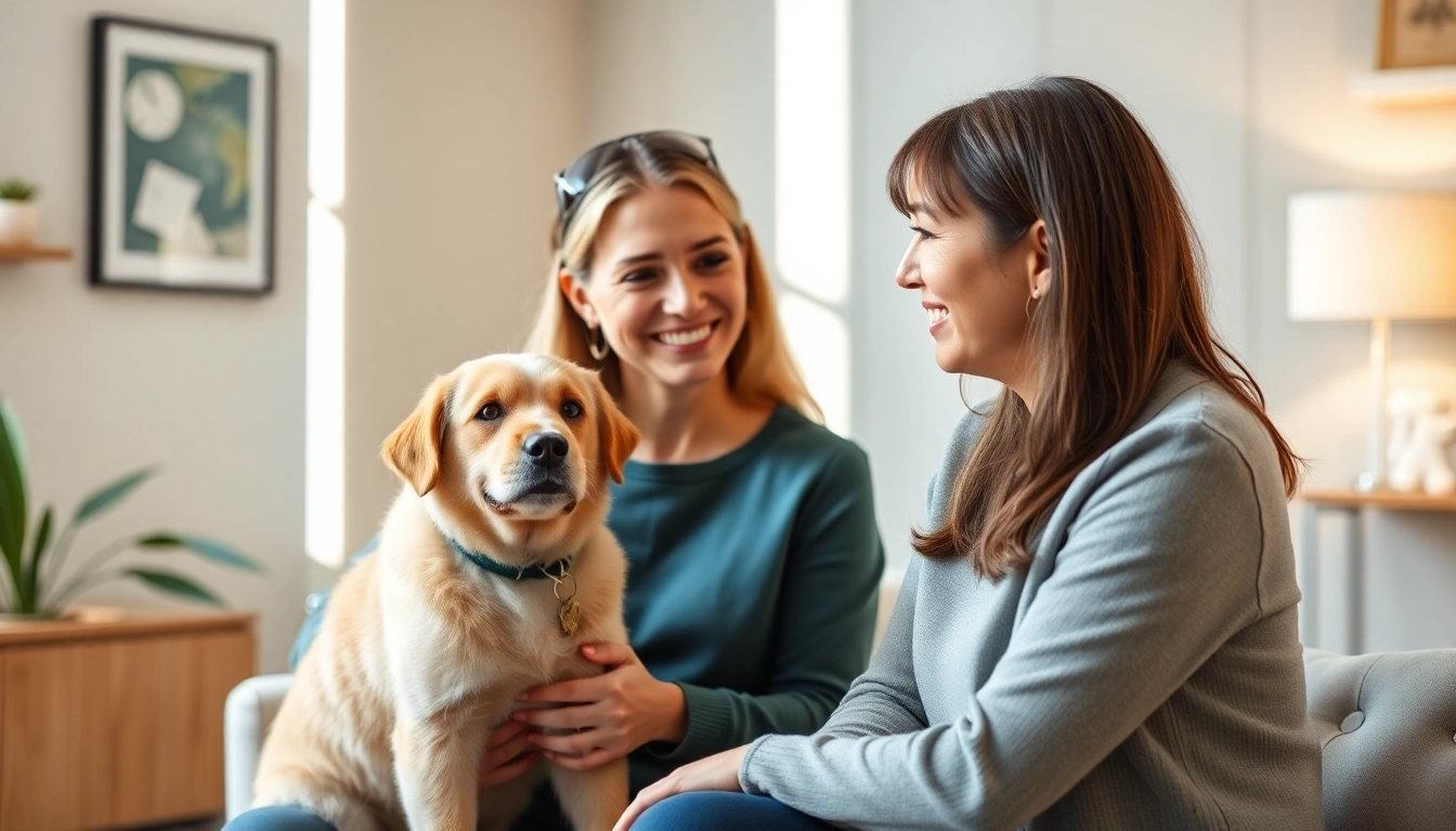 Engage with a Psychologist with a dog in Sydney for compassionate therapy sessions.