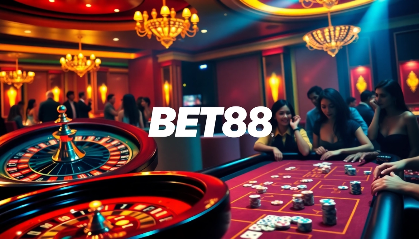 Experience the thrill of winning at BET88 with exciting casino games and vibrant atmospheres.