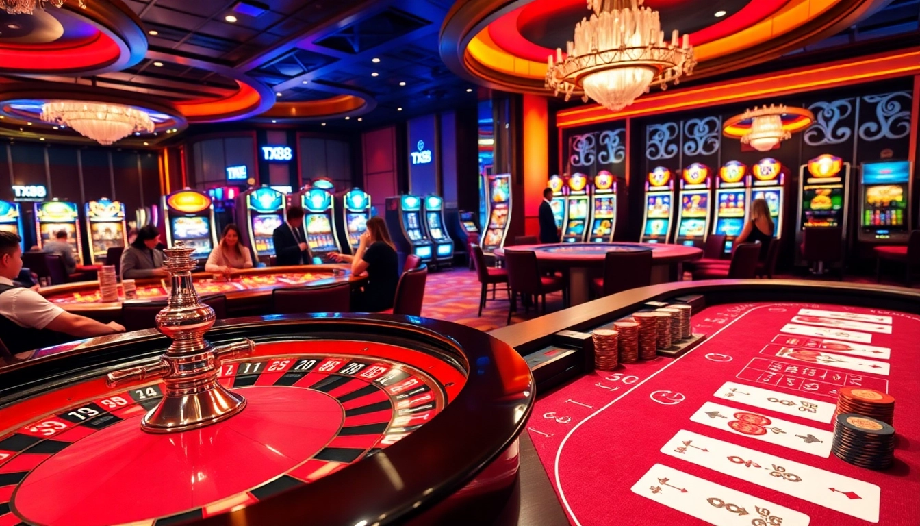 Experience thrilling gaming action at https://tx88.us.org/ featuring roulette and more!