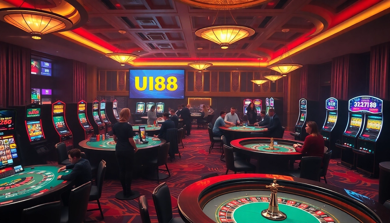 Experience the thrill of UU88 with engaging casino gameplay and vibrant slot machines.