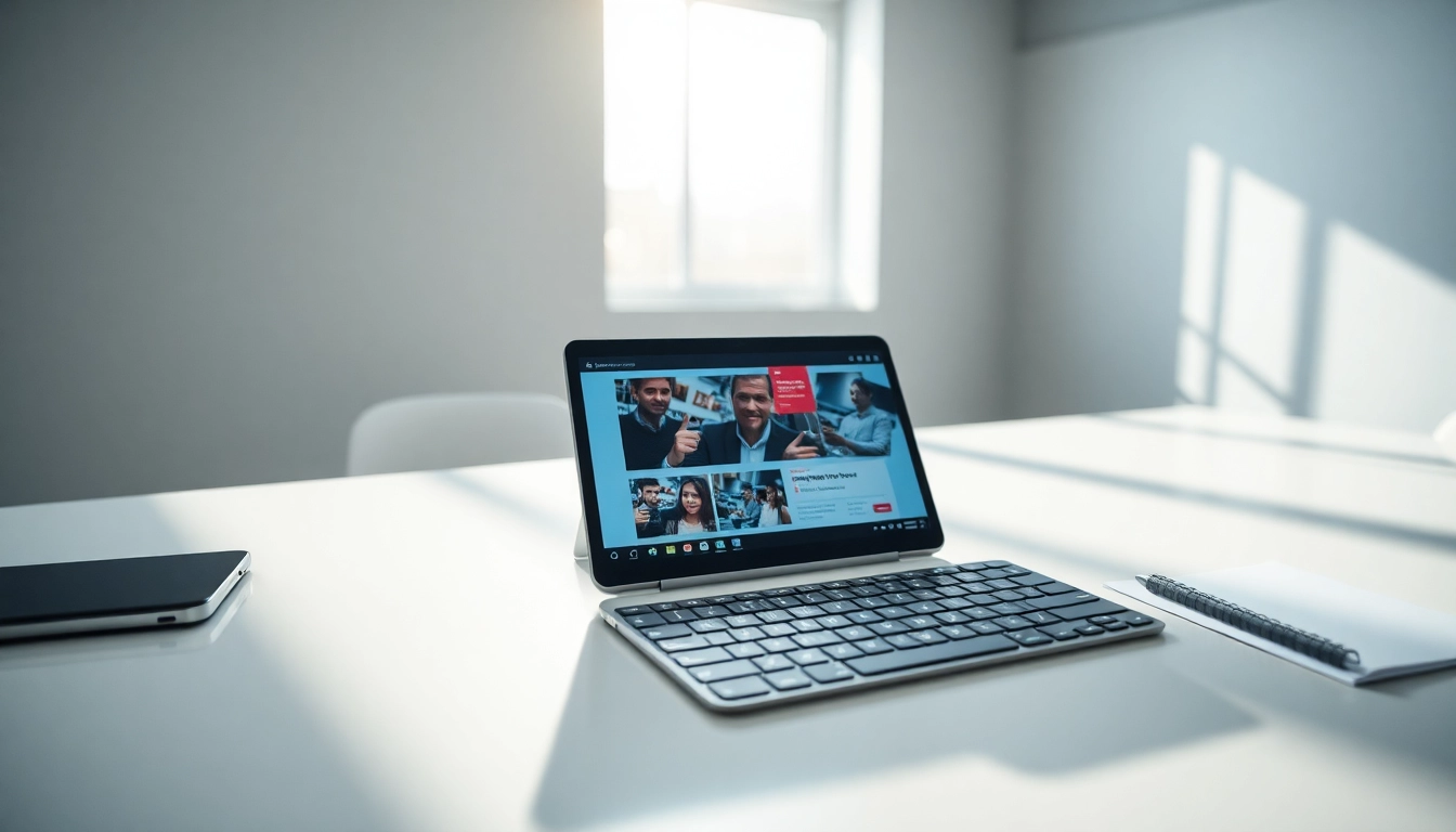 The K88 tablet showcased on a modern workspace, highlighting its sleek design and vibrant screen.