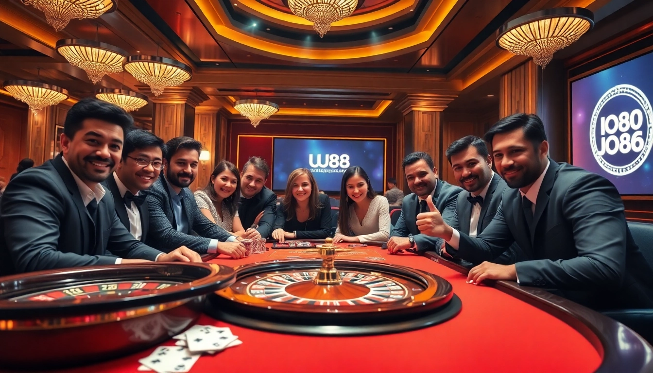 Experience the thrill of gaming at https://uu88.gl/ with dynamic poker tables and inviting casino ambiance.
