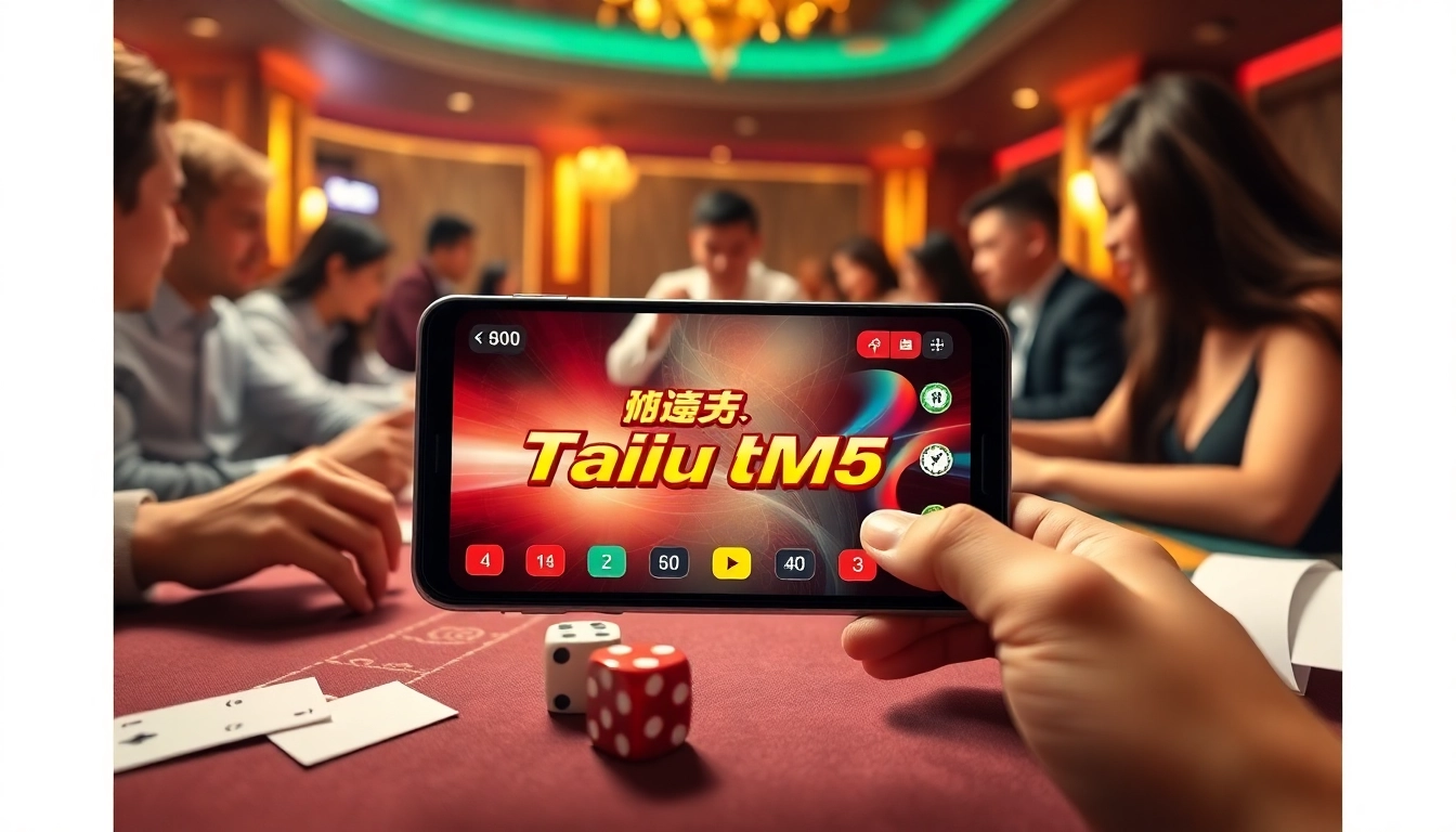 Tài xỉu MD5 game in action with players placing bets on a colorful casino table.