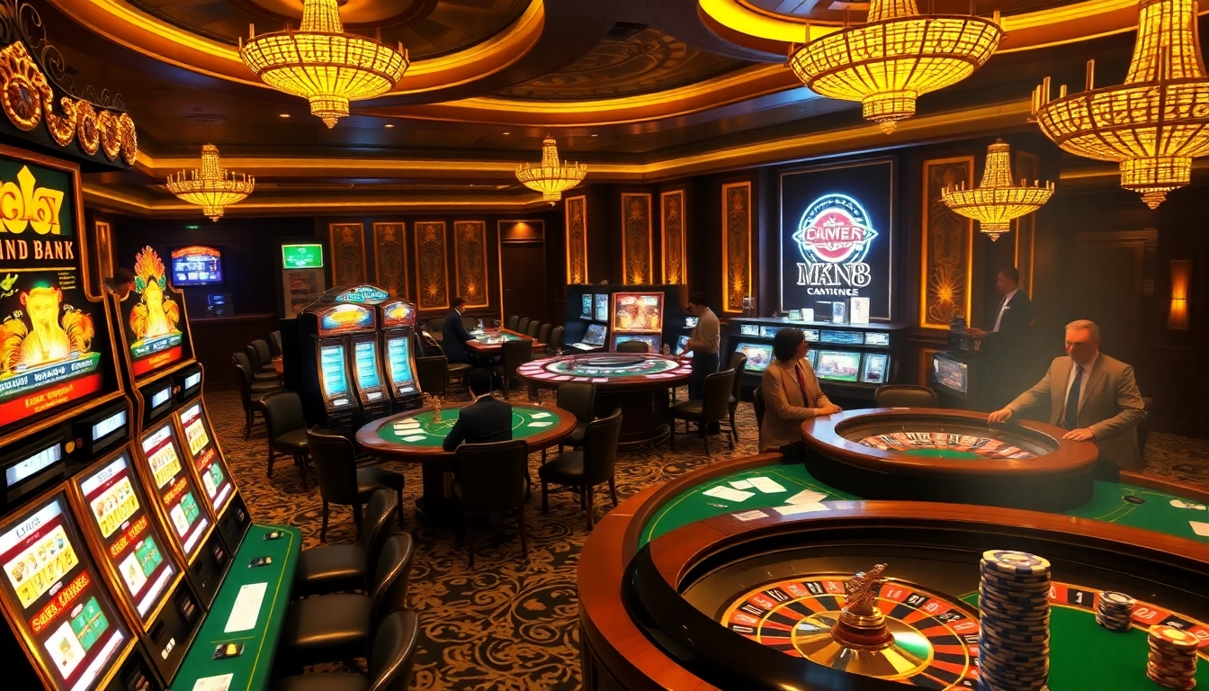 Players engaging in thrilling MK8 casino games with vibrant chips and a lively atmosphere.