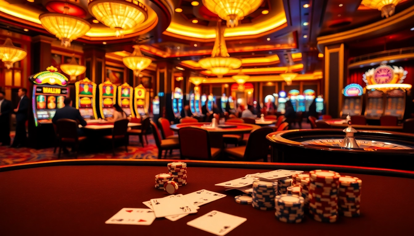 Players enjoying pg88 nhà cái games at vibrant casino tables, showcasing Baccarat and Roulette.