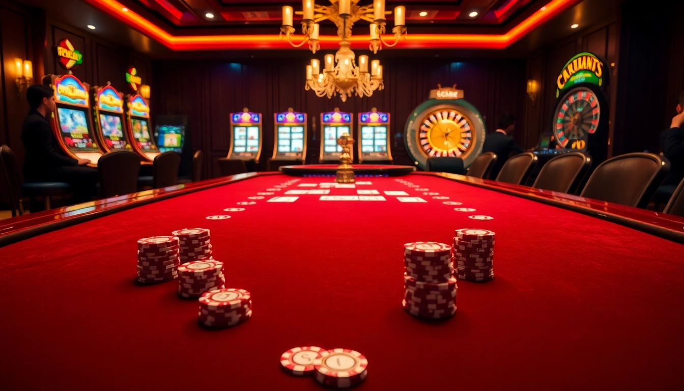 Experience the thrill of online gambling at https://u888com.net/, featuring luxurious poker tables and exciting slot machines.