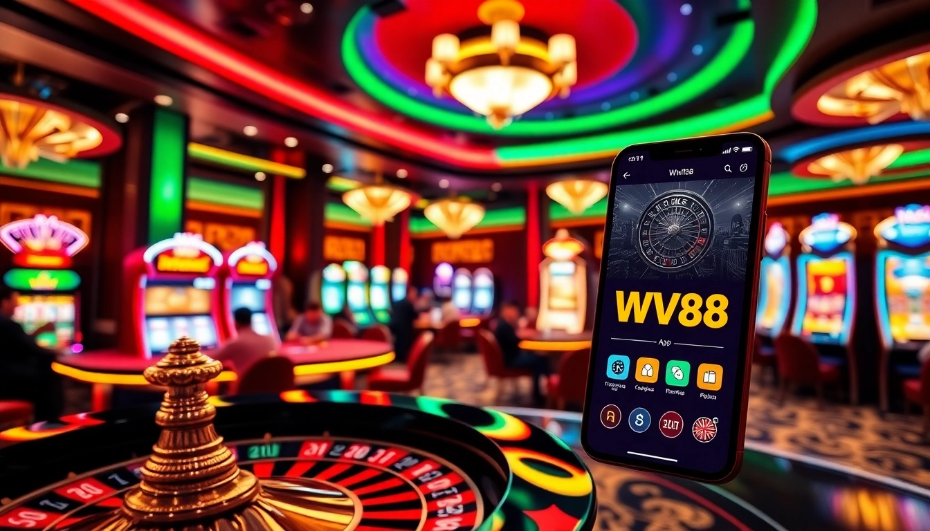 Experience the excitement of WW88’s vibrant casino atmosphere with roulette and poker.